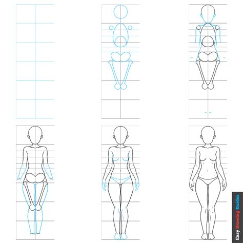 How to draw female Bodies 